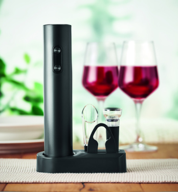 Лого трейд pекламные cувениры фото: Electric wine opener set