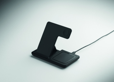 Логотрейд pекламные продукты картинка: Foldable 3-in-1 charger 15W
