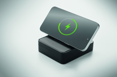 Лого трейд бизнес-подарки фото: Wireless speaker & charger 15W