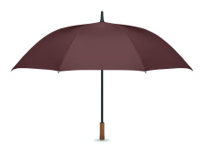 27" auto umbrella wood handle