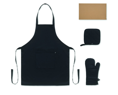 Логотрейд pекламные подарки картинка: Recycled cotton kitchen set