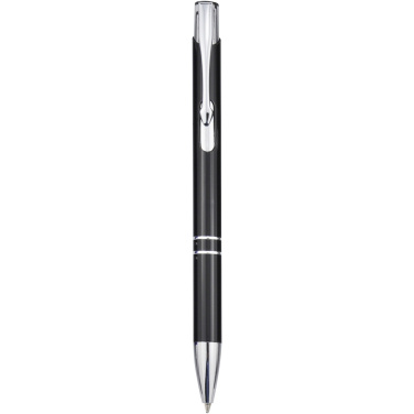 Алюминиевая шариковая кнопочная ручка Moneta (Синяя чернила)