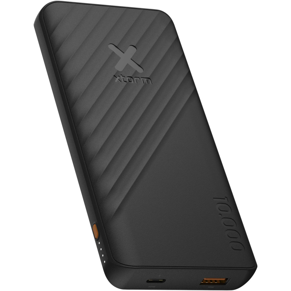 Портативный аккумулятор Xtorm Go2 с быстрой зарядкой, мощностью 20 Вт и ёмкостью 10 000 мА·ч, Черный, вариант цвета