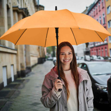 Штормоустойчивый автоматический зонт FARE Windproof PLUS 105 см с логотипом, оранжевый – детальный вид 8