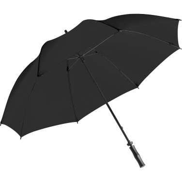 Гольф-зонт FARE из стекловолокна для двоих 130 см с логотипом, чёрный – детальный вид 2