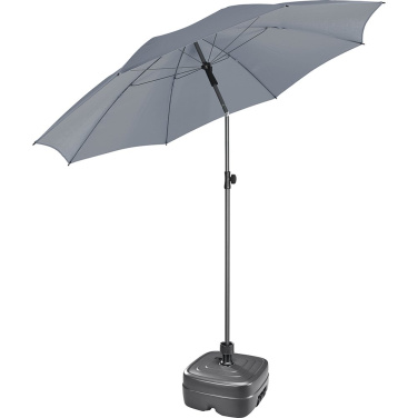 Зонт от солнца FARE® Parasol L, Ø 200 см с логотипом, серый – детальный вид 6