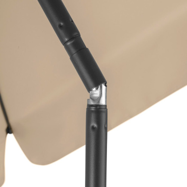 Зонт от солнца FARE® Parasol R, 200 × 122 см с логотипом, натуральный – детальный вид 5