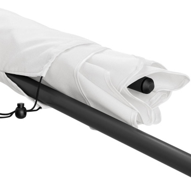 Зонт от солнца FARE® Parasol R, 200 × 122 см с логотипом, белый – детальный вид 6