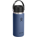 Термостакан из нержавеющей стали Hydro Flask с широким горлышком объемом 473 мл и крышкой Flex Sip™, Средне-синий