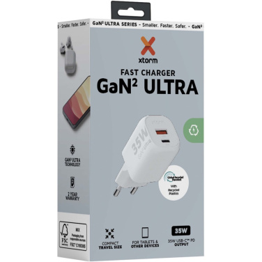 Упаковка зарядного устройства Xtorm XEC035 GaN² Ultra
