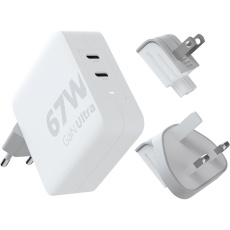 Дорожное зарядное устройство Xtorm XVC2067 GaN Ultra 67 Вт с кабелем USB-C PD 100 Вт