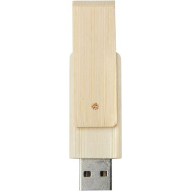 USB-флешка Rotate 4 ГБ из бамбука – вид спереди