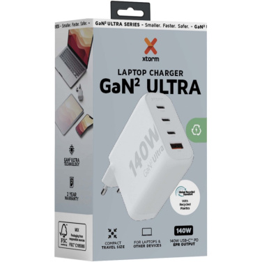 Сетевое зарядное устройство Xtorm XEC140 GaN² Ultra 140 Вт – в упаковке
