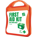 Набор для оказания первой помощи MyKit DIN first aid kit, Прозрачный красный
