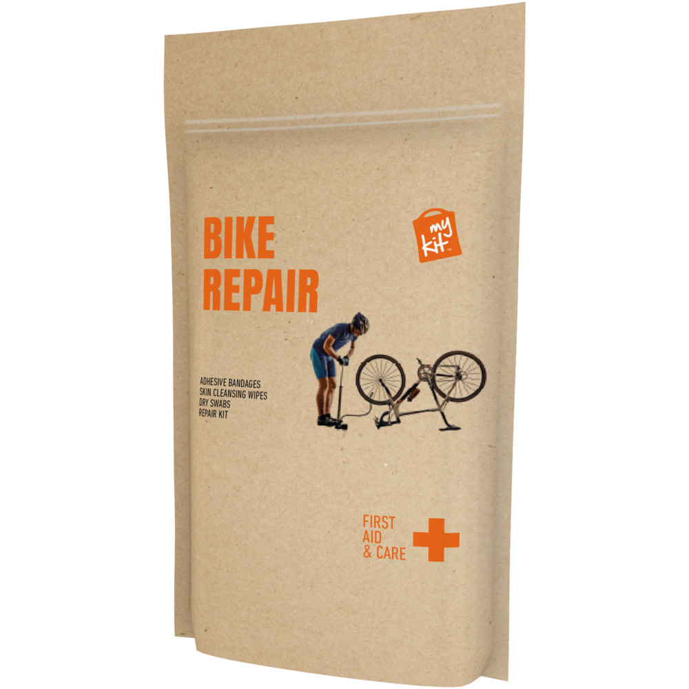MyKit Bike Repair Set with paper pouch, Крафт-коричневый, изображение товара