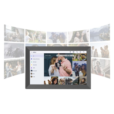 15,6-дюймовая цифровая фоторамка с Wi-Fi Prixton Prado XL, изображение товара, Черный (4)