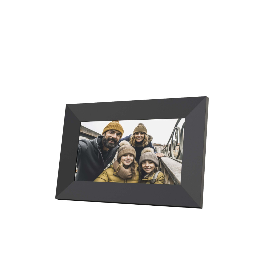 7-дюймовая цифровая фоторамка с Wi-Fi Prixton Prado S, Черный, изображение товара
