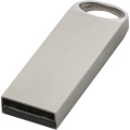 Металлический флеш-накопитель USB 3.0 компактный, Серебро