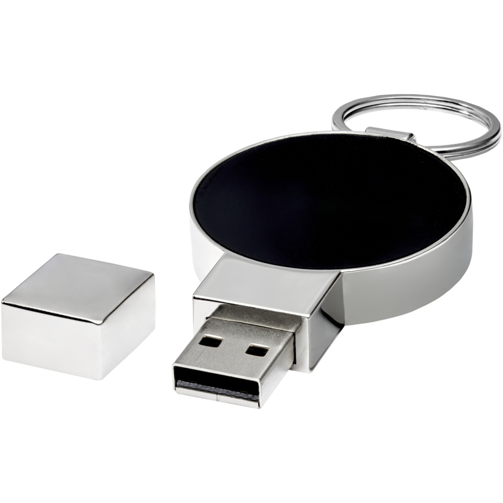 Круглый USB-накопитель с подсветкой, изображение товара