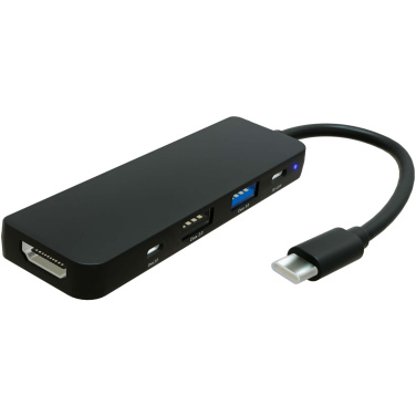 SCX.design H17 USB-концентратор 5 в 1, изображение товара, Черный (4)