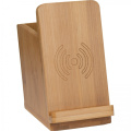 Подставка для телефона с беспроводным зарядным устройством JULIUS, бежевый