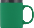 Керамическая кружка с мягким покрытием, 300 мл, Рональд, зеленый