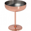Стальной бокал для мартини 300 мл CrisMa EUGENIA, рыжий