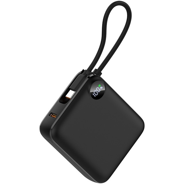 Power Bank 10000 мАч, быстрая зарядка 22,5 Вт, черный, изображение товара