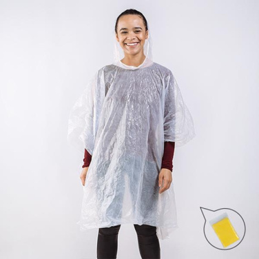 Аварийный пластиковый дождевик с капюшоном / SOS Rain, изображение товара