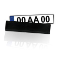 Держатель номерного знака из переработанного пластика / RPLATE, черный
