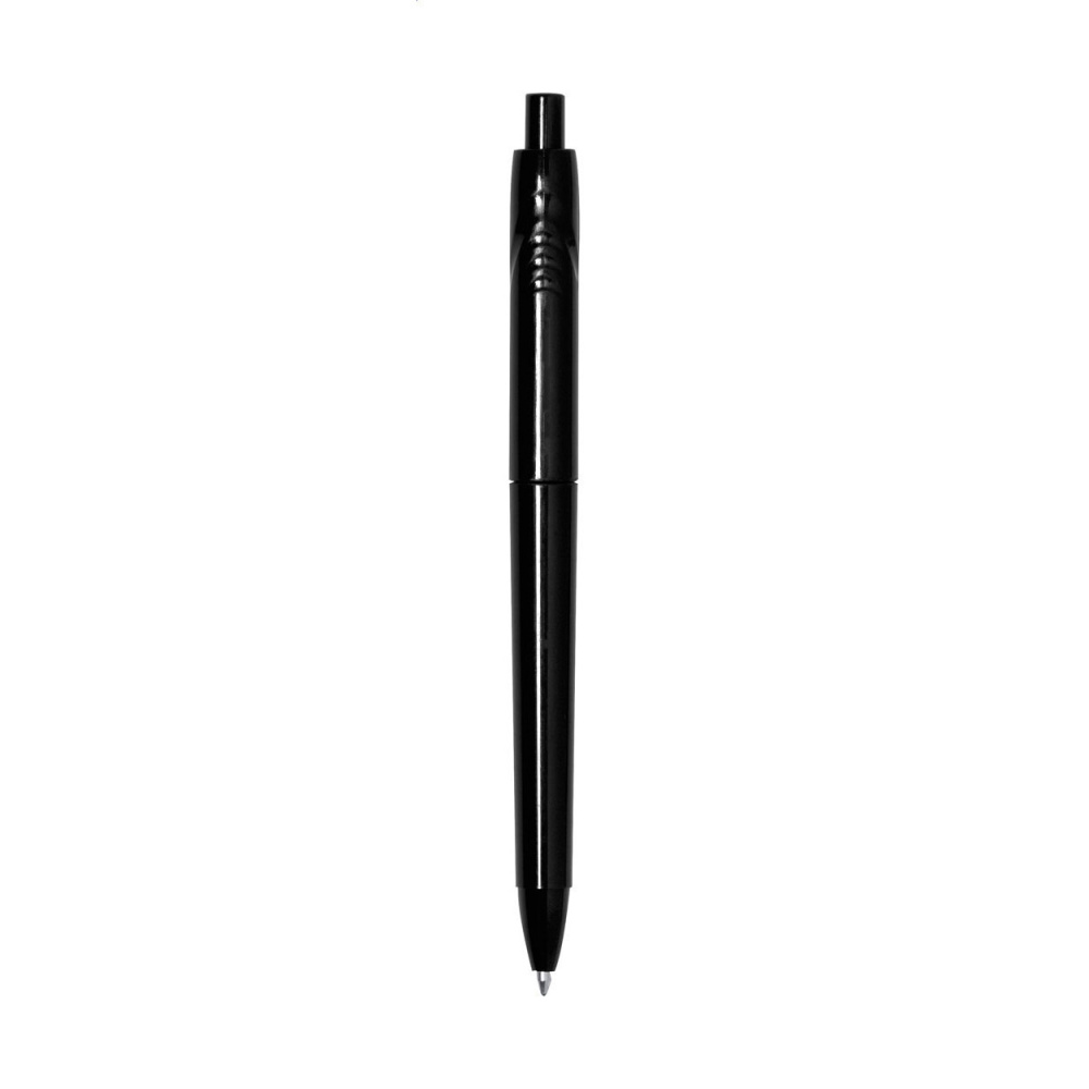 Mintra – Шариковая ручка из RPET, черный, изображение товара