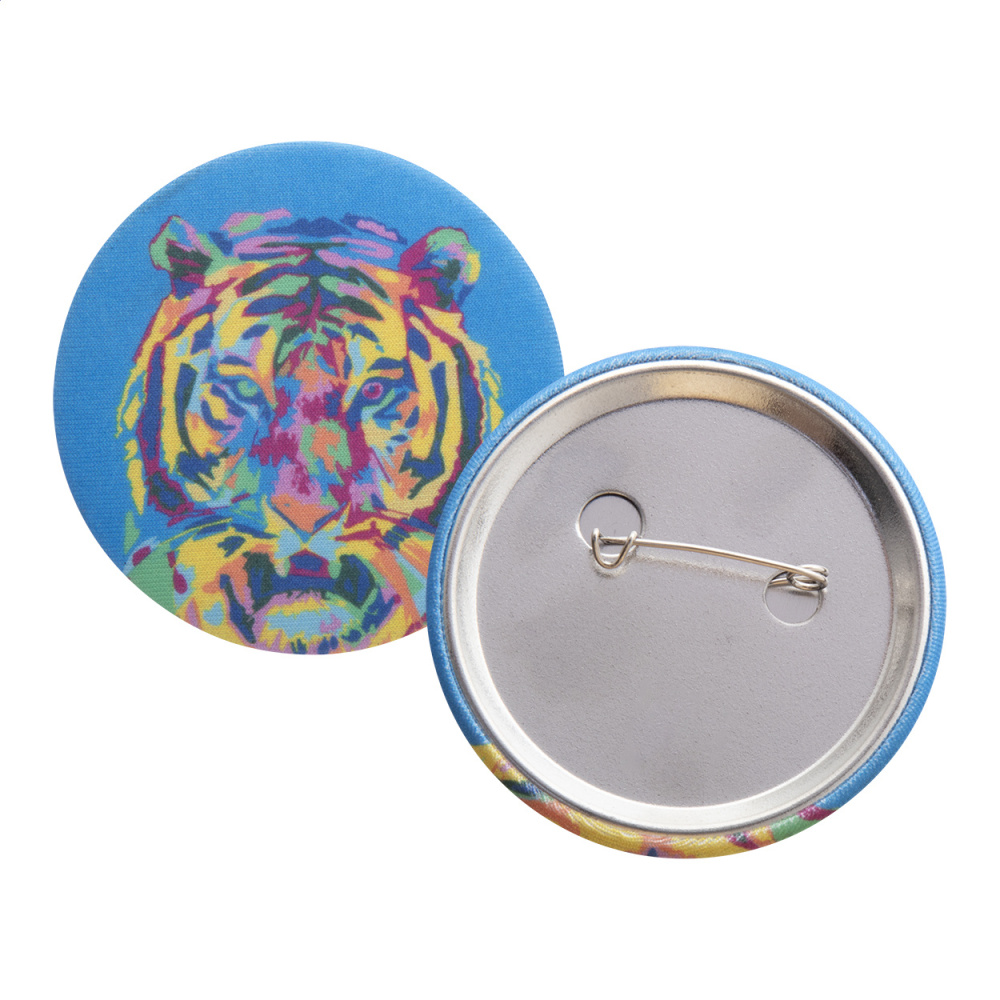 PinBadge RPET Maxi – значок-булавка, изображение товара