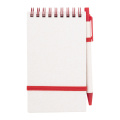 Relact Jot – блокнот из картонной коробки из-под молока, красный