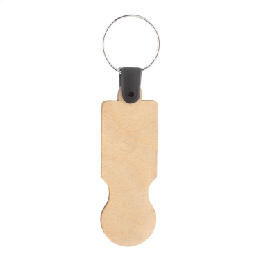 ColoCart Wood – брелок для монет в виде тележки, дополнительный вид товара 4