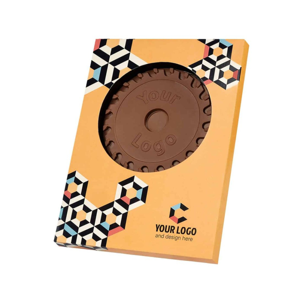 Циркулярная пила Choco4Mat, изготовленная на заказ, шоколадного цвета., изображение товара (1)