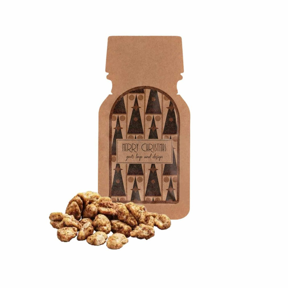 Рекламная бутылка конфет, семян и орехов., изображение товара
