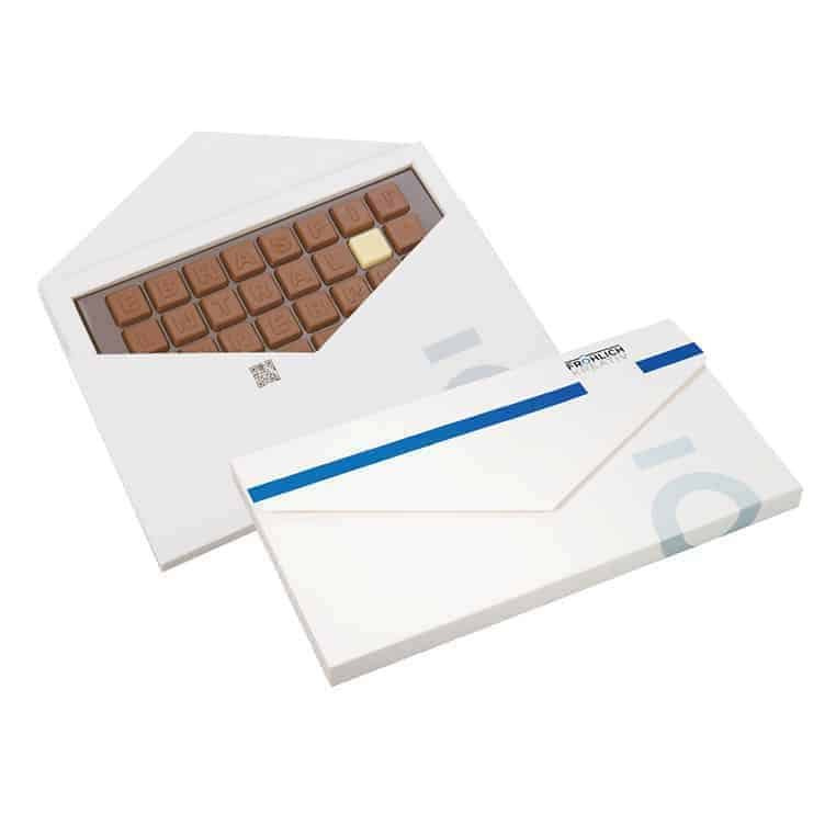 Текст Choco в 3 строки в конверте / Отдельный текст в 3 строки в конверте, изображение товара (1)