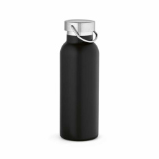 Бутылка Sado Bottle переработанная нержавеющая сталь 560 мл. Двойные стенки, герметичная. Крышка с ручкой.