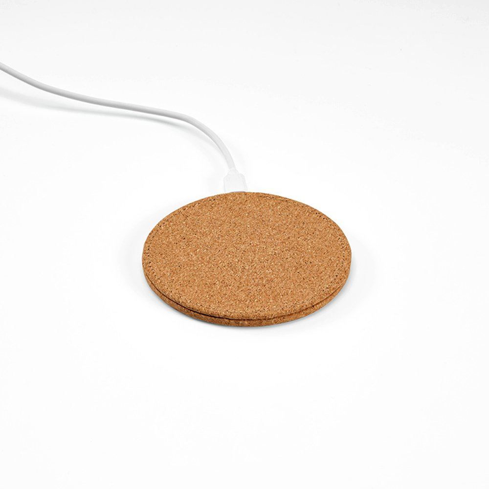 Беспроводное зарядное устройство Descartes Cork 15 Вт. Порт USB-C., изображение товара (1)