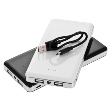 Внешний аккумулятор 12000 мАч с подсветкой | Sawyer, черный, изображение товара (2)