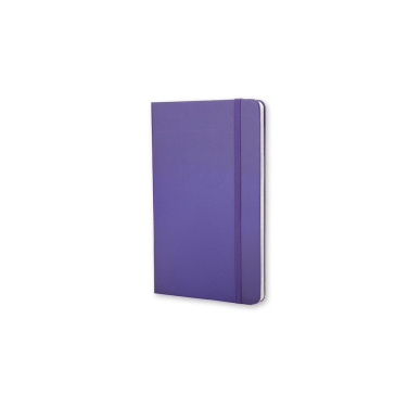 Блокнот MOLESKINE, примерно формат А5, фиолетовый, изображение товара (2)