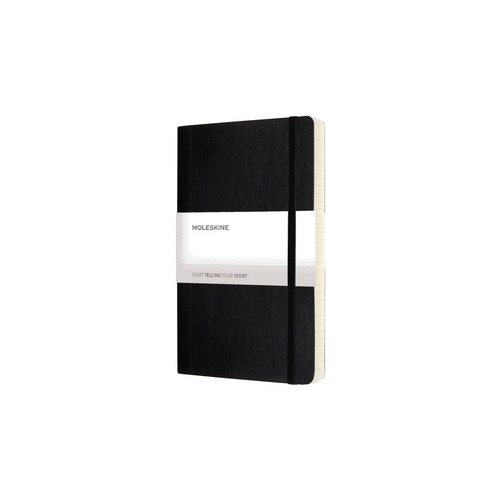 Блокнот MOLESKINE, примерно формат А5, черный, изображение товара (1)