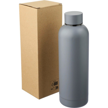 Термос объемом 500 мл, изготовленный из переработанной нержавеющей стали., графит, изображение товара (2)