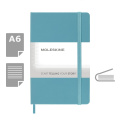 Блокнот MOLESKINE, примерно формат А6, бирюзовый