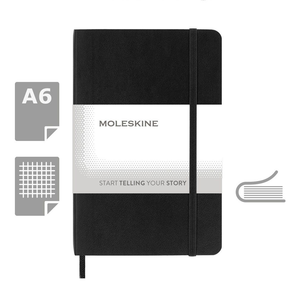 Блокнот MOLESKINE, примерно формат А6, изображение товара (1)