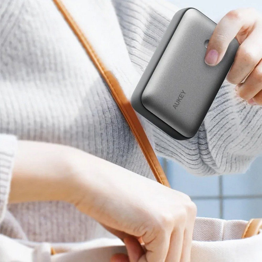 Power bank 20000 mAh Aukey, графит, изображение товара (1)
