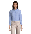 EMBASSY WOMEN SHIRT OXFORD, Небесно-голубой