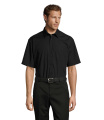 BRISTOL POPLIN MEN SHIRT, Черный