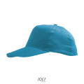 SUNNY KIDS FIVE PANEL CAP, Аква