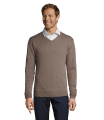 GALAXY MEN V-NECK SWEATER, Средне-серый